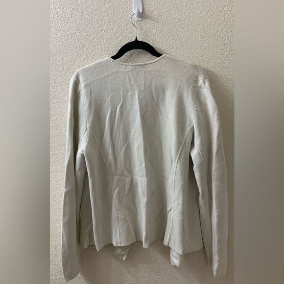 NWT Eileen Fisher Angled Organic Shaped Jacket Size Large - Picture 3 of 3